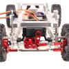 DAIKONRICH Used for MN Model 1/12 for MN82 LC79 MN78 RC Car Parts Metal Upgrade Front and Rear Assembly Kit(BlackandRed) view 2