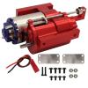 DAIKONRICH Three-Generation Full Metal 2 Speed Gearbox Transmission for WPL B1 B14 B24 C14 C24 for MN D90 D91 for MN96 1/12 RC Car Parts(Red) view 1