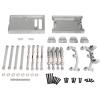 DAIKONRICH for MN Model 1/12 New for MN98 MN99s Remote Control Car Metal Upgrade Accessories Parts Front and Rear Compartment Pull Rod Set(Silver) view 1