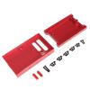 DAIKONRICH for MN Model 1/12 New for MN98 MN99s Remote Control Car Metal Modification Upgrade Parts, Circuit Board Fixing Seat, Rear Tailboard(Red) view 1