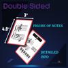 97 Music Theory Flash Cards with Cheatsheet for Beginners with Study Guide, Includes Notes, Rhythm, Clefs, Time Signatures. view 3