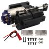 DAIKONRICH Three-Generation Full Metal 2 Speed Gearbox Transmission for WPL B1 B14 B24 C14 C24 for MN D90 D91 for MN96 1/12 RC Car Parts(Black) view 1