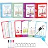 220Cards, 424Pictures Educational Math Flash Cards, Addition Subtraction Multiplication Division Flash Cards, for 7,8,9,10,11Years, 2ed, 3rd,4th,5th, 6th Grade Boys Girls.(Add Sub MUL Div Set) view 1