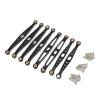 DAIKONRICH Metal Upgrade and Renovation Accessories, Parts, Fixing Rods for HB Toys 1/10 for ZP1001 ZP1002 ZP1003 ZP1004 RC Car Parts(Black) view 3
