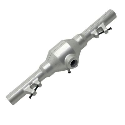 DAIKONRICH Metal Rear Axle Housing for WLtoys 1/12 12428 12423 12427 12428-A 12428-B 12428-C for Feiyue RC Car Parts Rear Axle Frame(Silver)
