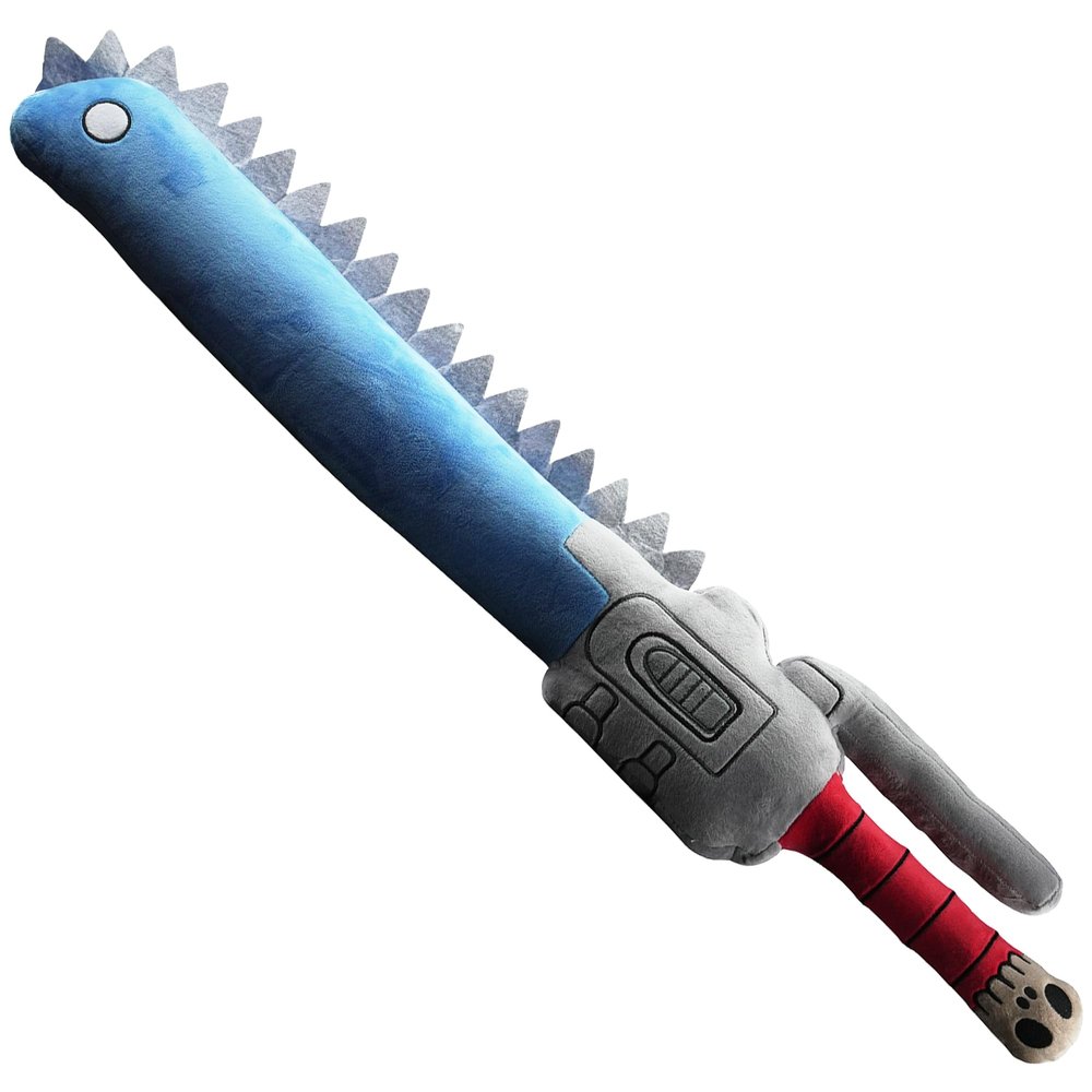 BEERISE - Plush War of Hammer Chain Sword Toy - 38 inch - Safe & Soft,Adult's Gift,Cosplay,Room Decor,Safe Plush Soft Pretend Play Weapons Sword,Age 15+