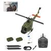 OBIOCKIDAY 1/34 F07 UH-1 RC Helicopter, 2.4G 6CH Brushless Direct-Drive Flybarless RC Military Helicopter, Remote Control Helicopter for Adults Outdoor RC Armed Helicopter Toy Gift -RTF view 1