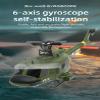 OBIOCKIDAY 1/34 F07 UH-1 RC Helicopter, 2.4G 6CH Brushless Direct-Drive Flybarless RC Military Helicopter, Remote Control Helicopter for Adults Outdoor RC Armed Helicopter Toy Gift -RTF view 3