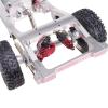 DAIKONRICH Used for MN Model 1/12 for MN82 LC79 MN78 RC Car Parts Metal Upgrade Front and Rear Assembly Kit(BlackandSilver) view 3