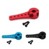 BOQEXSS for RC Car Crawler Large Torque Digital Coreless Servo Parts 1PCS Metal 25T Steering Servo Arm Horn Length 46MM RC Car Parts(Red) view 3
