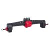 BOQEXSS for SCX10 III for AR45P 1/10 RC Crawler Car Offset Portal Axle with Constant Velocity Driveshift Two Servo Mount and Steering Rodfor RC Car Parts(Black,Rear axle) view 1