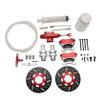 FLMLF Front Wheel Hydraulic Brake System Kit with Metal Calipers and Disc for 1/5 Hpi Rovan Km Baja 5b Ss 5t 5sc RC Car Parts view 3
