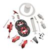 FLMLF Front Wheel Hydraulic Brake System Kit with Metal Calipers and Disc for 1/5 Hpi Rovan Km Baja 5b Ss 5t 5sc RC Car Parts view 4