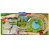 40 Pieces Urban Track Train Wooden Set Toy Rail Overpass Traffic Scene Toys view 3