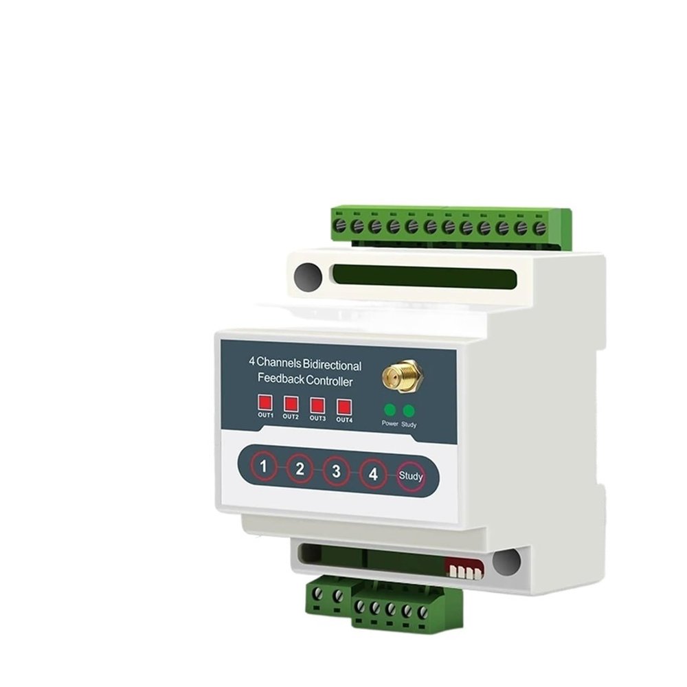 5MNG0Y8 Remote Control Switch Wireless Transmission Module Wireless Pair Transmission Switch Transmitter and Receiver Synchronized Liqui(3 T 1 R,AC220V)