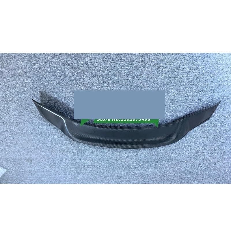 Carbon Fiber Rear Spoiler Wing Compatible For Mercedes Benz C Class C180 C200 C63 R W205 Sedan 4-Door 2015-2019 Rear Trunk Spoiler(Real Carbon Fiber)