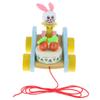 Cute Rabbit Wooden Pull Along Walking Toy Development Toys for Baby Toddler view 4
