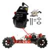 Ecoyin 29cc 4-Bolt Engine for 1/5 RC Cars HPI Rovan Baja Losi 5ive-T DBXLFG GoPed Redcat with Carburetor Kit (Black) view 3