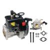Ecoyin 29cc 4-Bolt Engine for 1/5 RC Cars HPI Rovan Baja Losi 5ive-T DBXLFG GoPed Redcat with Carburetor Kit (Black) view 4