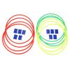 10 Pcs Sensory Training, Sensory Exercise Hoops Exercise Equipment Toy, Enhances Focus Balance Exercise Coordination and Brain Development for Students view 2