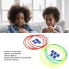 10 Pcs Sensory Training, Sensory Exercise Hoops Exercise Equipment Toy, Enhances Focus Balance Exercise Coordination and Brain Development for Students view 3