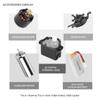 Aetheria WL K170 RC Helicopter with Altitude Hovering, 2.4G 4CH Remote Control Military Gyroscope Aircraft, UH-60L Brushless Motor 6G/3D Stunt Flybarless Plane for Adults - RTF view 2