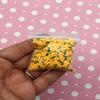 Yellow Daisy Flower Polymer Clay Sprinkles, Fimo Fake Sprinkle Mix, Resin Embellishments for Decoden and DIY Crafts (15 gram Bag) view 4