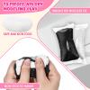 WinnerWhy 72 Pcs 38oz Air Dry Clay Modeling Magic Ultra Light Modeling Clay for Kids DIY for Sculpting Air Dry School Gift(White, Black) view 2