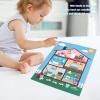 Engaging Felt Board, Hands On Learning, Imaginative Fun, Communicative Playset with Portable Design, for Early Education, Storytelling, Felt Activities view 3