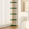 PurezmMoto Acrylic Display Stand, Multi-Level Vertical Display CaseAcrylic Multi-Color Available Display Case, for Home Office Ornaments Storage Shelves, Showcase(Green,40 * 25 * 76cm) view 1