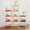 PurezmMoto Acrylic Display Stand, Multi-Level Vertical Display CaseAcrylic Multi-Color Available Display Case, for Home Office Ornaments Storage Shelves, Showcase(Green,40 * 25 * 76cm) view 3