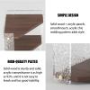 Open Floor Display Stand, Multi-Level Vertical Display Case Anime Figure Display Case, Simple Acrylic Corner Storage for Collectibles, Living Room Bookcase(Natural,Small) view 4