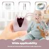 3PCS Pacifier Holder Case, Portable Silicone Pacifier Storage Pacifier Container, Baby Pacifier Silicone Holder Pouch for Newborn, Safe and Soft Material Silicone Pacifier Cover Pacifier Bags view 4