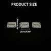 20PCS RC Plane Hinge Folding Leaf Paper Hinges Model Aileron Tail Wing Connector for RC Airplane Aircraft Helicopter DIY Model Plane Fix Wing Parts (25x20mm Rectangle) view 3
