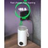 400ML Portable Milk Warmer Mixer, Travel Bottle Warmer Built in Rotating Stirrer Heating Up to 55C Quickly Thaws Milk for Home or Outdoors, Car, Work. Stainless Steel view 4