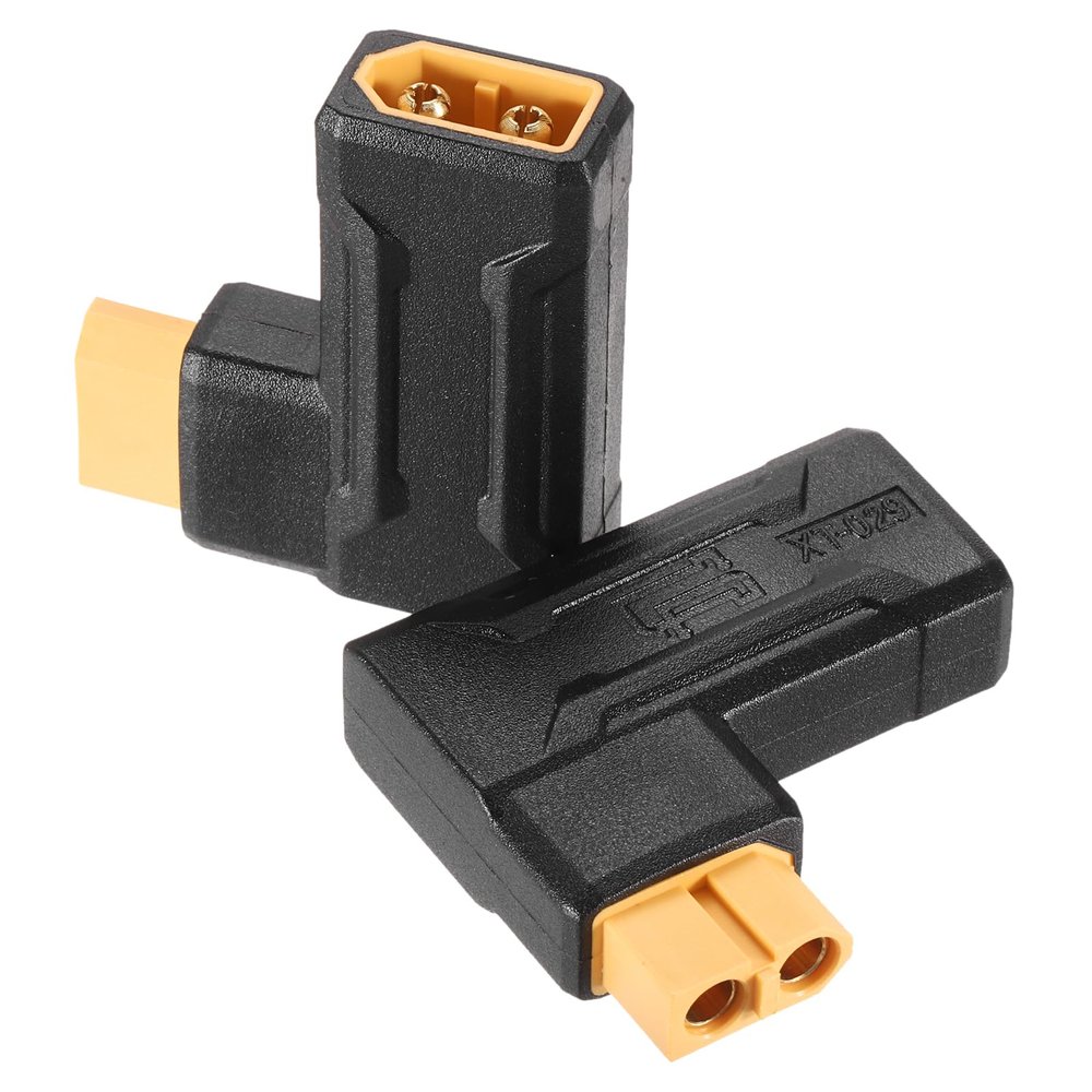 MECCANIXITY 2 Pack Male Bend to Female Wireless Adapter Connectors Wireless