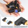 MECCANIXITY 2 Pack Male Bend to Female Wireless Adapter Connectors Wireless view 3