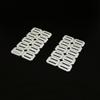 20PCS RC Plane Hinge Folding Leaf Paper Hinges Model Aileron Tail Wing Connector for RC Airplane Aircraft Helicopter DIY Model Plane Fix Wing Parts (20x15mm Rectangle) view 1
