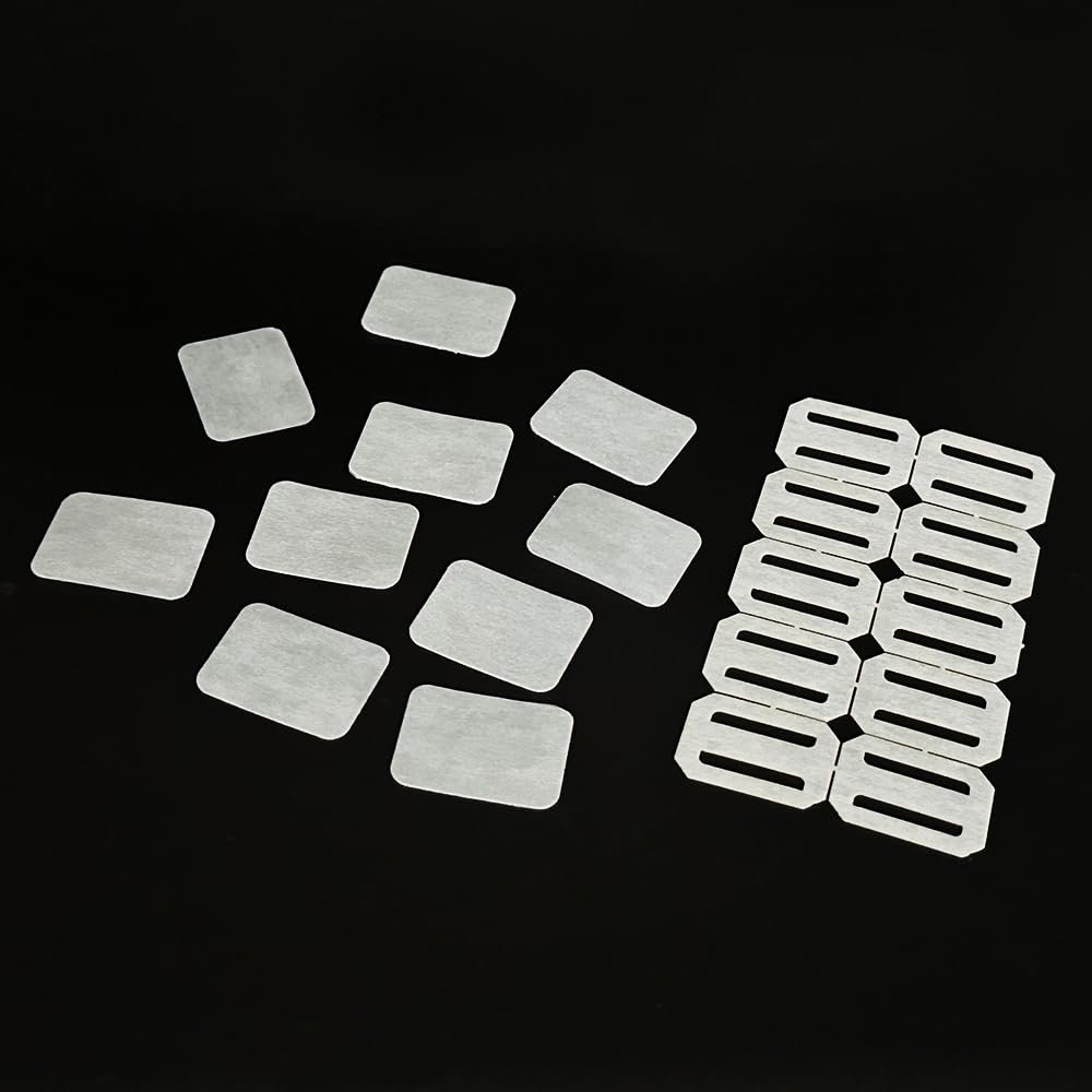 URIMPAVIDO 20PCS RC Plane Hinge Folding Leaf Paper Hinges Model Aileron Tail Wing Connector for RC Airplane Aircraft Helicopter DIY Model Plane Fix Wing Parts (Shape 2)