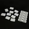 URIMPAVIDO 20PCS RC Plane Hinge Folding Leaf Paper Hinges Model Aileron Tail Wing Connector for RC Airplane Aircraft Helicopter DIY Model Plane Fix Wing Parts (Shape 2) view 1