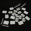 URIMPAVIDO 20PCS RC Plane Hinge Folding Leaf Paper Hinges Model Aileron Tail Wing Connector for RC Airplane Aircraft Helicopter DIY Model Plane Fix Wing Parts (Shape 2) view 3