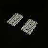 20PCS RC Plane Hinge Folding Leaf Paper Hinges Model Aileron Tail Wing Connector for RC Airplane Aircraft Helicopter DIY Model Plane Fix Wing Parts (20x13mm Rectangle) view 1