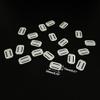 20PCS RC Plane Hinge Folding Leaf Paper Hinges Model Aileron Tail Wing Connector for RC Airplane Aircraft Helicopter DIY Model Plane Fix Wing Parts (20x13mm Rectangle) view 2
