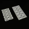 20PCS RC Plane Hinge Folding Leaf Paper Hinges Model Aileron Tail Wing Connector for RC Airplane Aircraft Qulicopter DIY Model Plane Fix Wing Parts (Shape 5) view 1