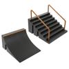 Homoyoyo Finger Skateboard 2 Pieces Boys and Girls Skateboard Supplies Indoor Game Accessory for Children view 1