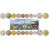 10 Different Novelty Coins from Caribbean Countries - Old Collectible West Indian Token Lot - for Novelty Coin Banks, Holders and Collection Albums view 1