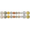 10 Different Novelty Coins from Caribbean Countries - Old Collectible West Indian Token Lot - for Novelty Coin Banks, Holders and Collection Albums view 3