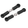 2PCS Stee Tie Rod Links Replacement 104072?2096 RC Vehicle Turnbuckle Ge Rod E for RC Car Stee Servo Link Stee Rod Links Replacement view 1