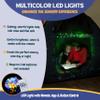 LARCHE Sensory Tent for Kids with LED Lights & Remote Blackout Pop-Up Calm Down for Autism, ADHD & SPD Indoor Sensory Room & Play Tent Foldable & Portable (Space Theme, Regular 35.4 in) view 2