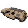 aqxreight Body Shell 324mm Wheelbase Plastic RC Car Shell Desert Yellow for 1 10 RC Superior Texture Ma Body Shell1 10 RC Body ShellBody Shell for Traxxas324mm Wheelbase Body view 1
